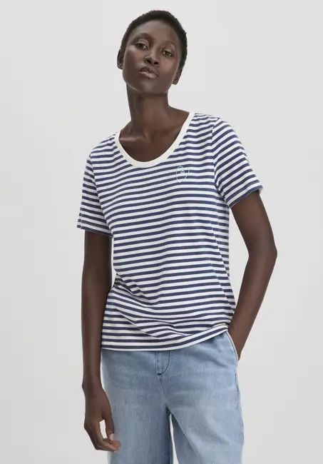Striped T-Shirt Relaxed made of pure organic cotton