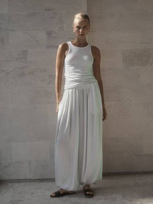 Mulberry Silk Balloon Pant