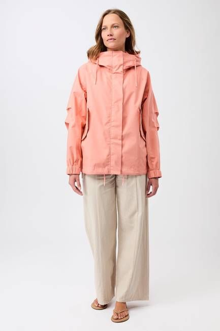 Kapuzenjacke mit Abnäher am Arm (Frangipani)