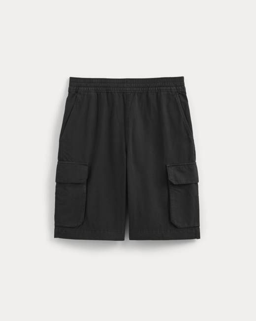 Pull-On Cargo Short | Black