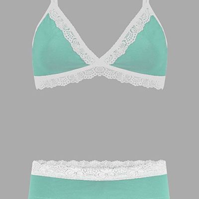 Set: Bio BH+ Hipster, Spitze mint - kaufen