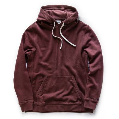 The Fillmore Hoodie in Burgundy Terry
