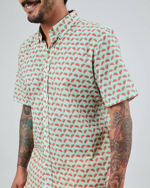 Watermelon Printed Shirt