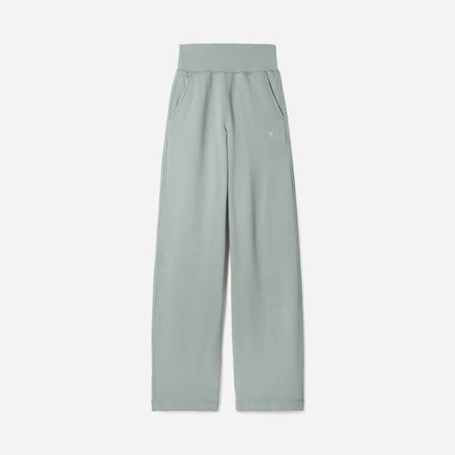 The Track High-Waist Pant | White Sage