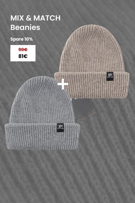 Mix & Match Beanies kaufe 2 & spare 10%