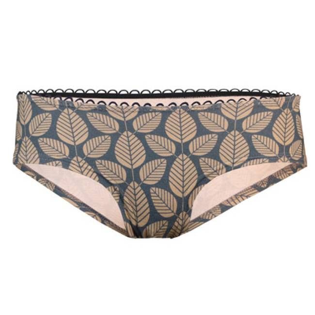 Bio Hipster Muster Lövskog grau/blau - kaufen