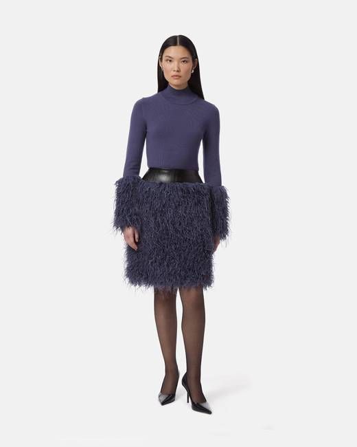 REAPPARIS Aspen Mongolian Midi Skirt