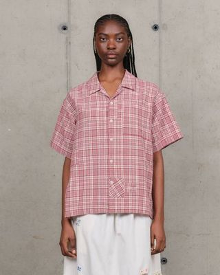 Grusshemd SS - Red Check Picnic