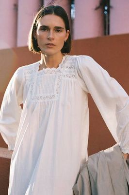 The Yolanda Dress | Alabaster