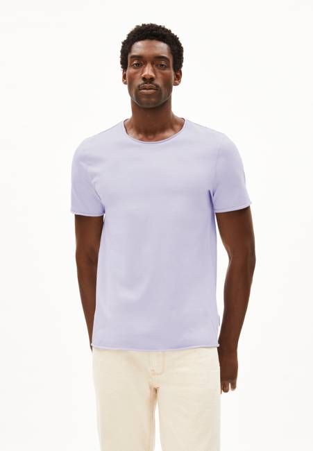 JAAMES BRUSHED T-SHIRT | soft lilac