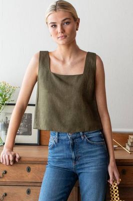 Roma Top 2 - Martini Olive