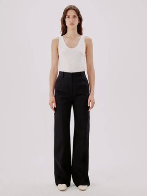 Wide Leg Pant | Black
