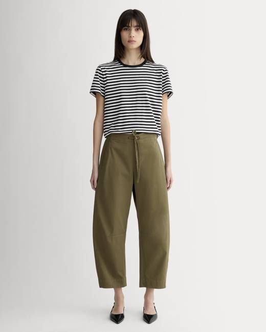 The Easy Barrel Pant | Olive