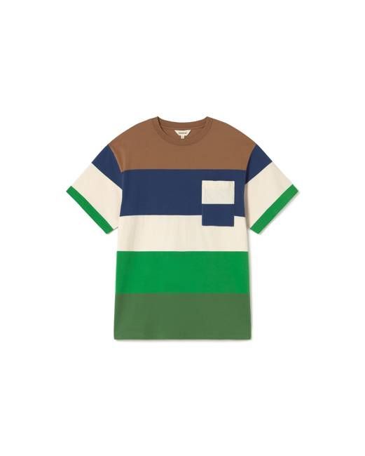 Multicolor striped Aaron t-shirt