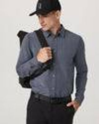 Long Sleeve Bridge Button Down | Men's Moonlight Shirt | Vuori