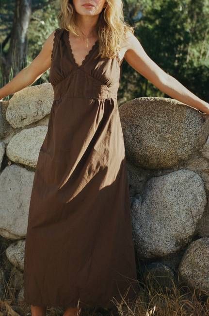 Makinna Poplin Dress