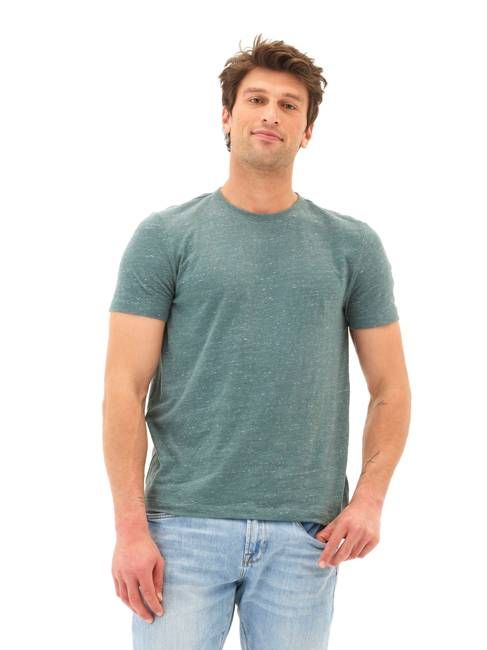 Soloman Slub Linen Short Sleeve Crew Tee