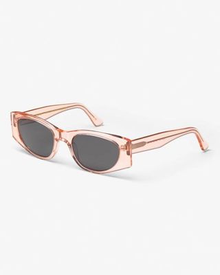 Sunglass 08 - Faded Pink - Black