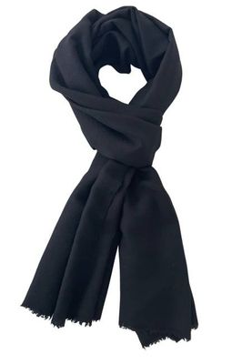 Yak Wool Shawl ACCENT Black