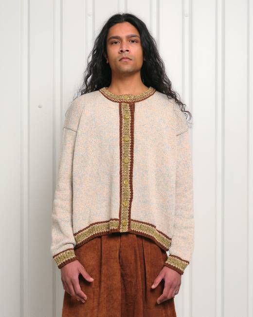 Root Knit Cardigan - Blush