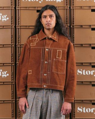 Ever Jacket - Brown Canvas Repair