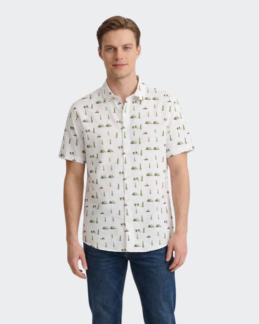 Wilderness Explorer Short-Sleeve Button-Down Shirt