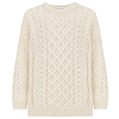 Cadogan Supersoft Merino Children's Sweater - Cream