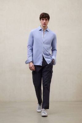 BLUE NEW GOTHAM SHIRT