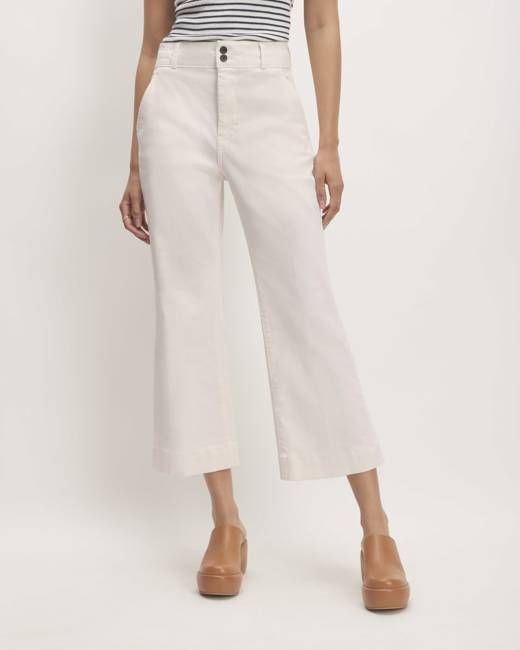 The Organic Kick Flare Pant | Bone