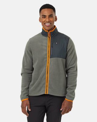 Recycled MicroFleece Contrast Full Zip