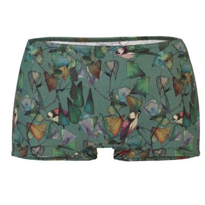 Bio-Panty Erna Muster Ginko (grün) - kaufen