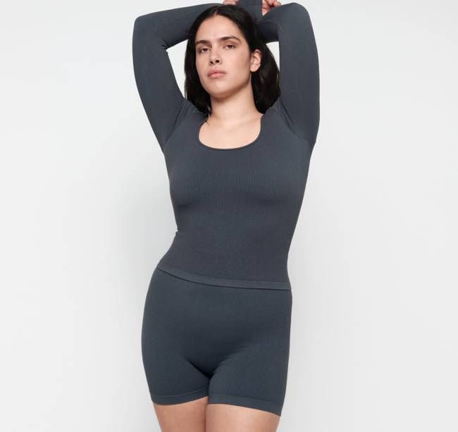 Seamless Waffle Shorts