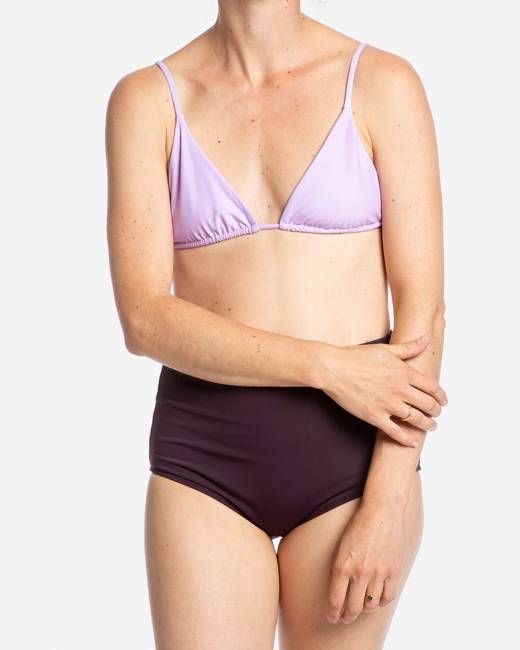Triangle Bikini Top lilac