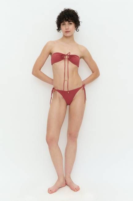Culotte string terracota