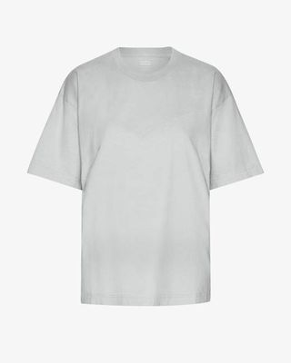 Oversized Organic T-Shirt - Faded Grey