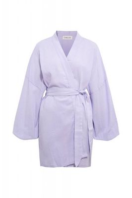 Alice Lilac Crinkle Gauze Kimono - Chillax.co