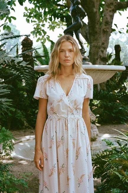 The Dawn Dress | Pampas Bouquet