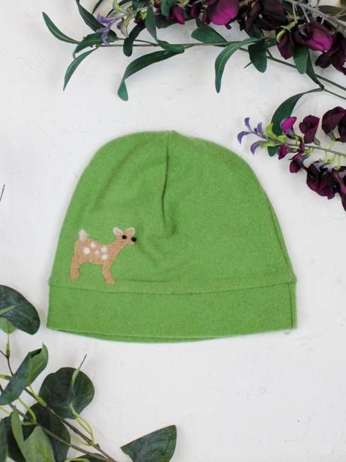 Fawn Cashmere Hat - Adult/Big Kid XL