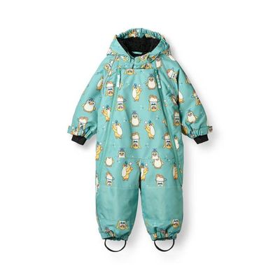 Snowsuit for toddlers with penguins