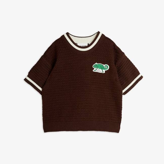 Lizard knitted T-shirt