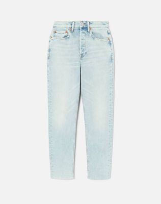 Comfort Stretch High Rise Ankle Crop - Calm Waters