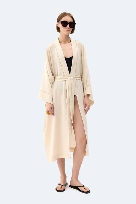 Natural Linen Kimono
