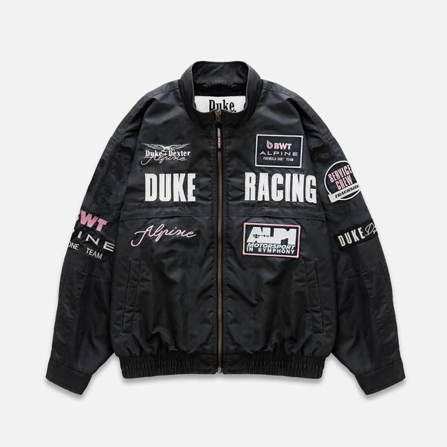 Alpine Formula One Team Washed Black Trackside Jacket