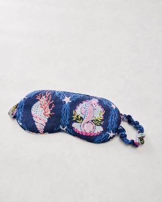 Underwater Enchantment - Eco Satin Eyemask - Navy