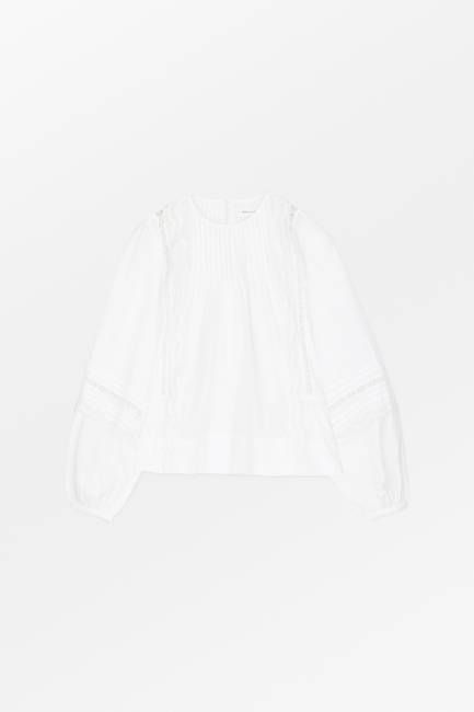 Leaf blouse - Optic white