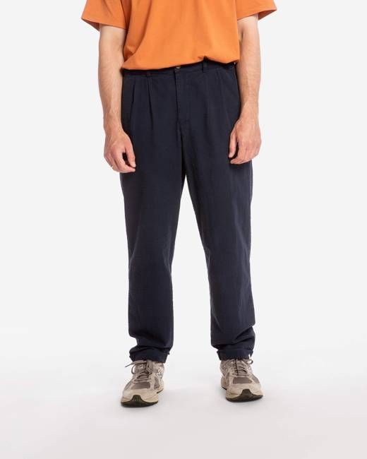 Seersucker Pants navy