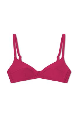 Simone Retro Top in Hibiscus