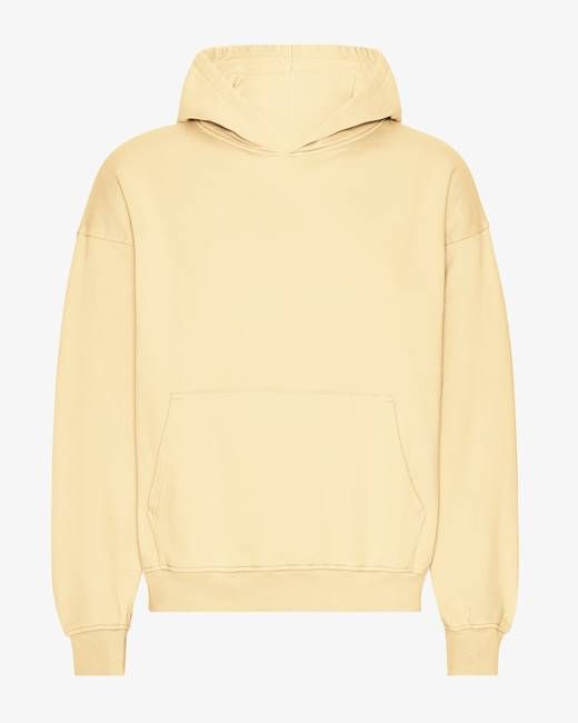 Organic Oversized Hood - Soft Yellow