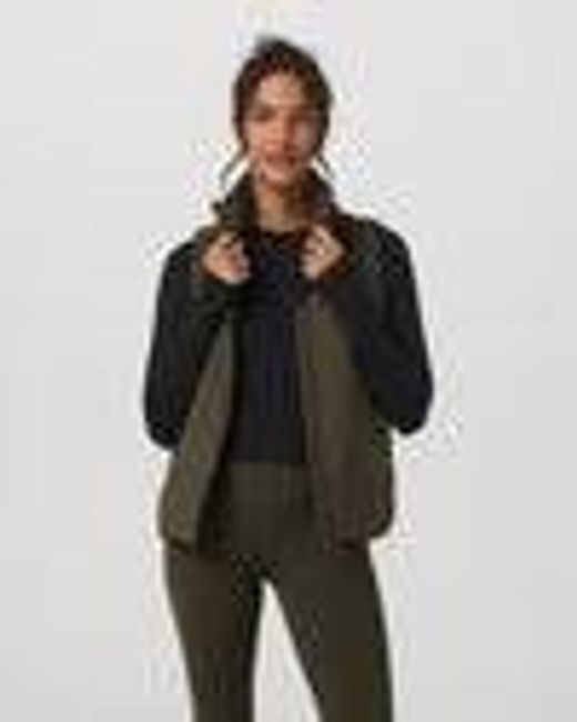 Canyon Insulated Vest | Women's Olive Lightweight Vest | Vuori