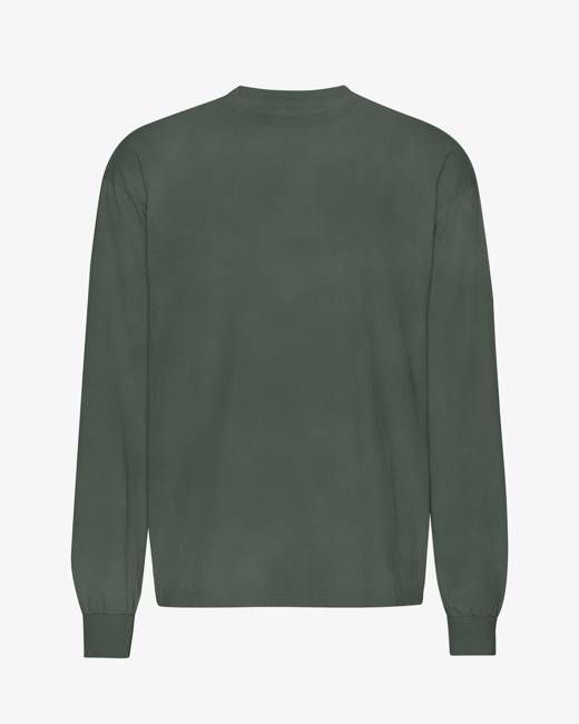 Oversized Organic LS T-Shirt - Midnight Forest